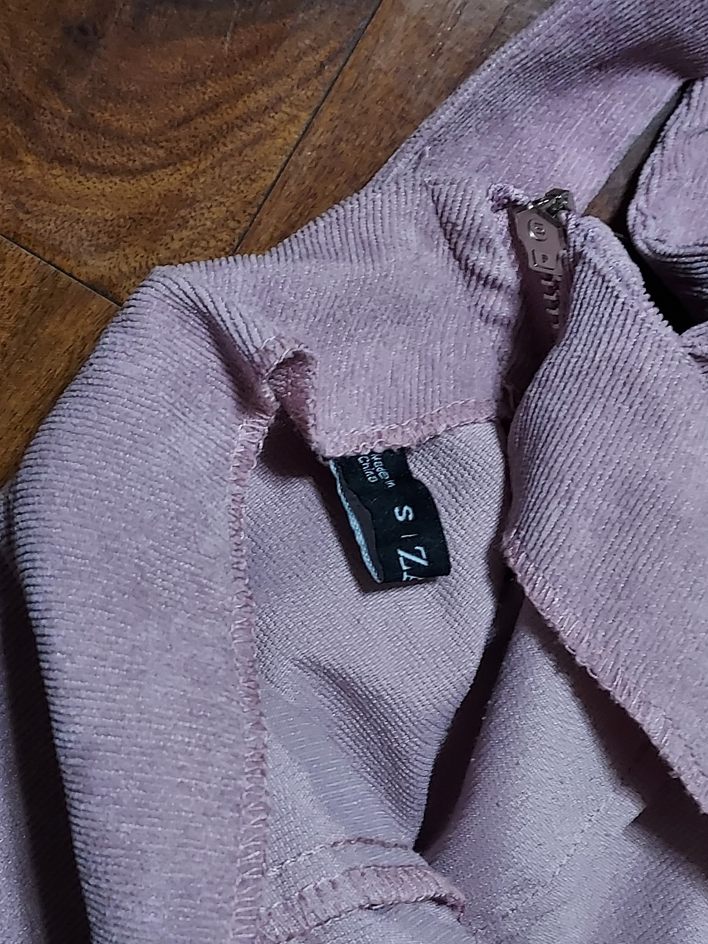 Dusty Rose Corduroy Overalls - Picture 3 of 3